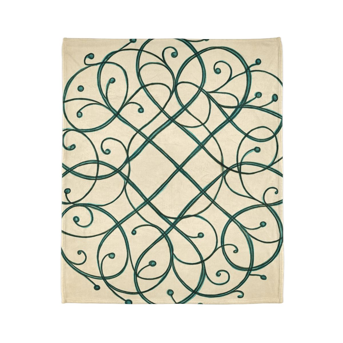 Vine Lattice Halo decorative home blankets