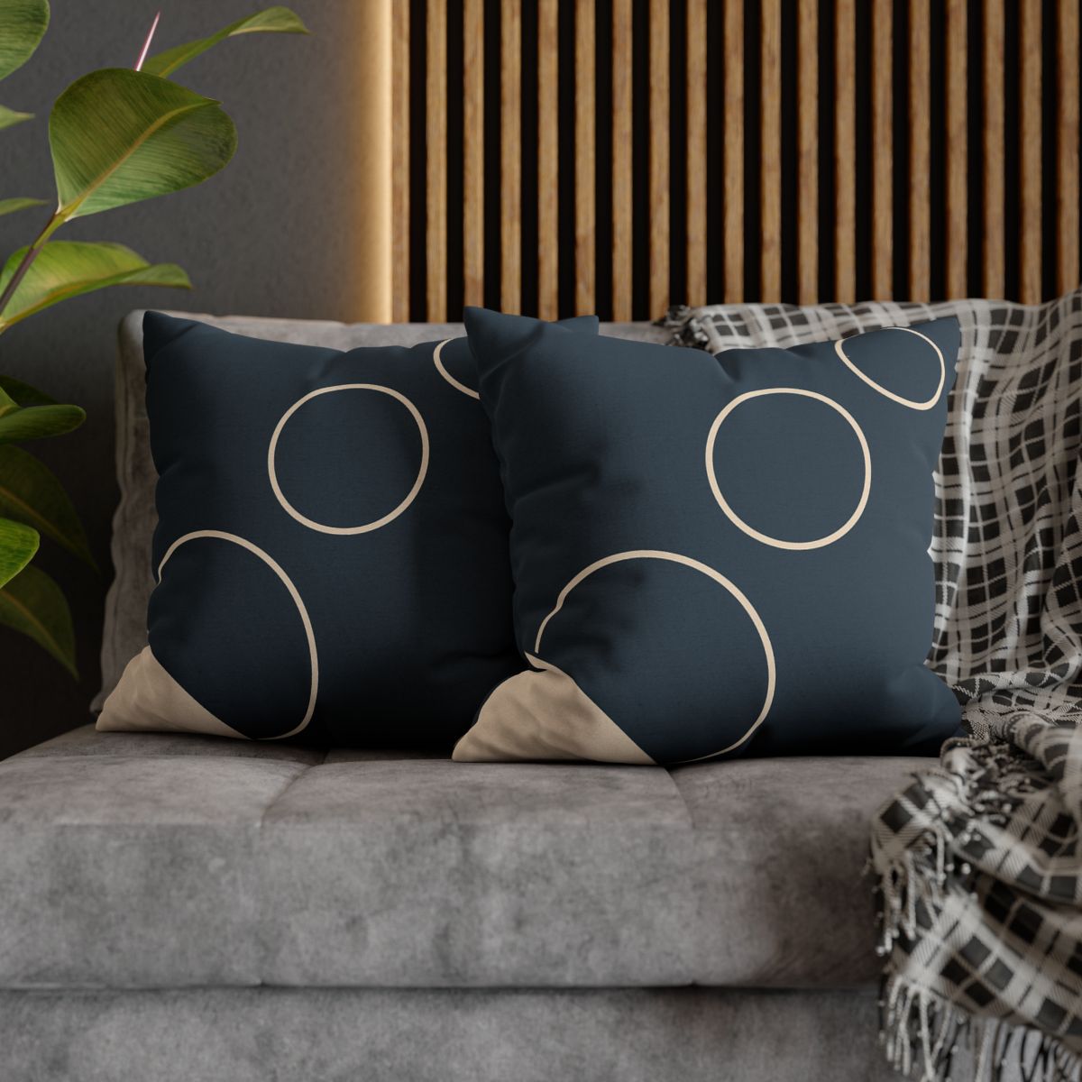 Staggered Arch And Trio soft cotton pillow cases