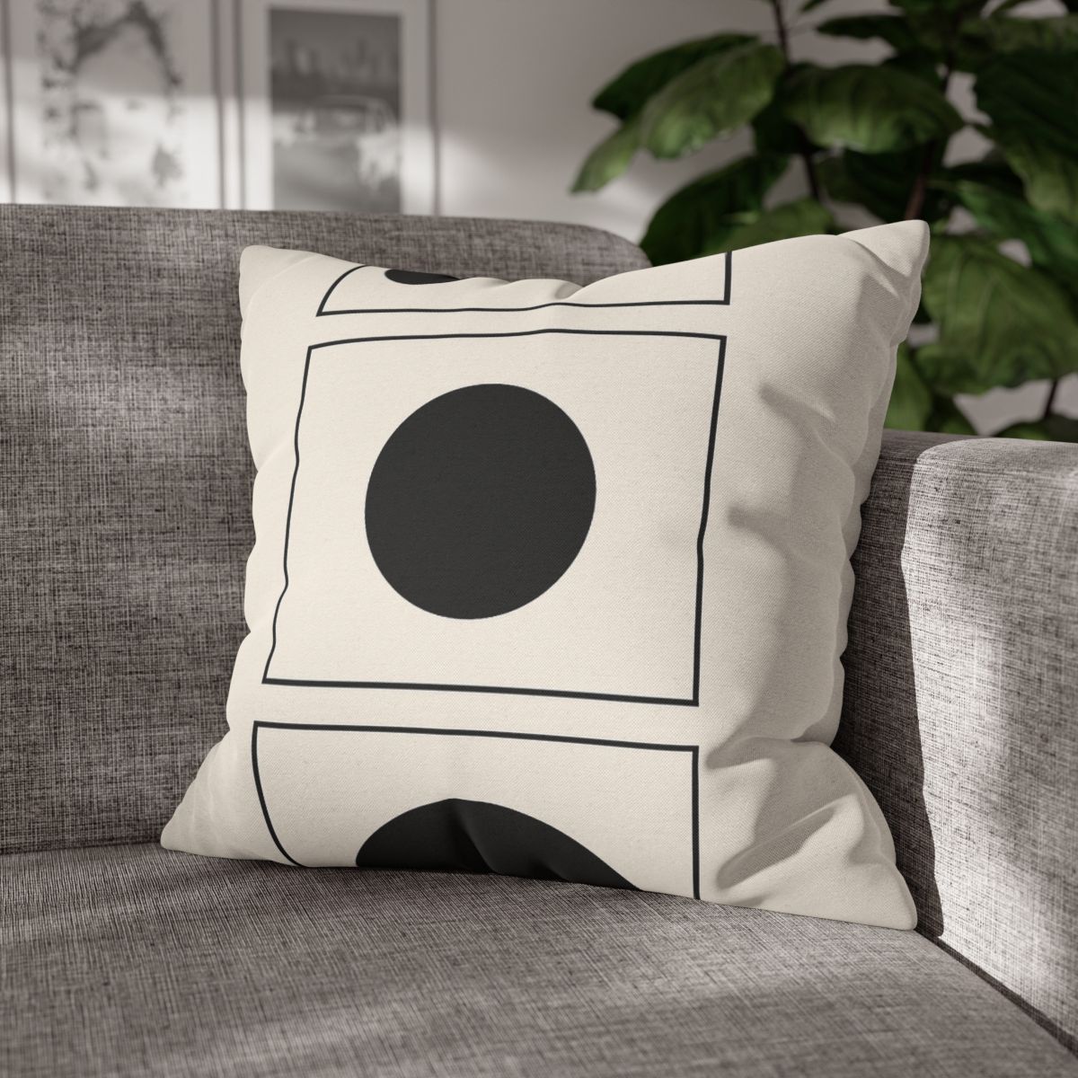 Eclipse Frame Triptych unique gift pillow cases