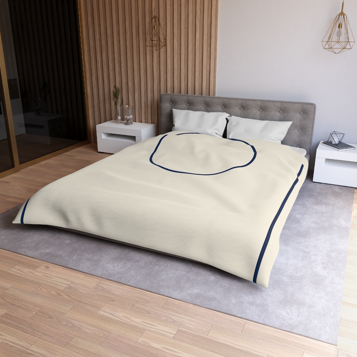 Orbit Gap Rectangles stylish duvet covers