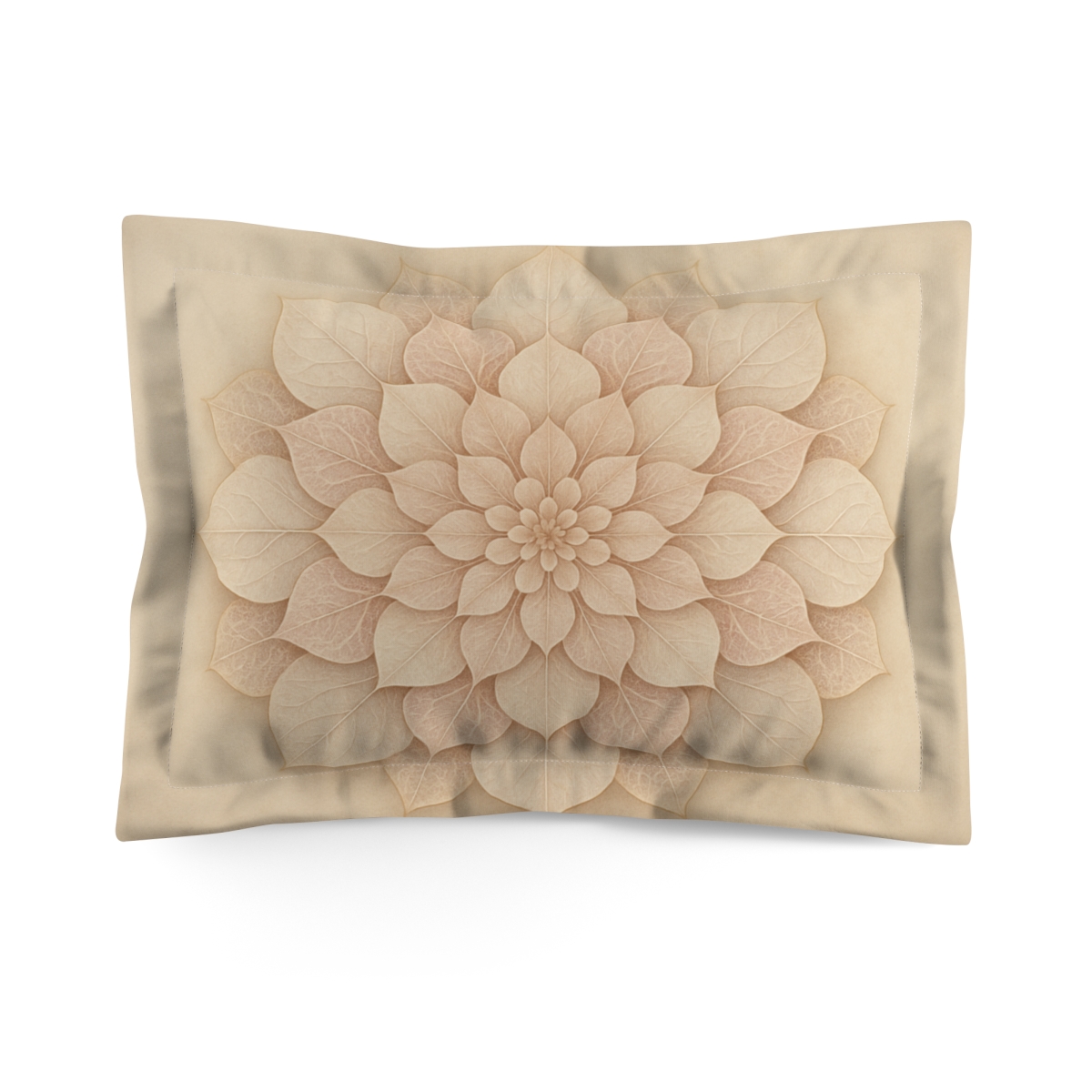 Petal Lace Mandala unique shape pillows