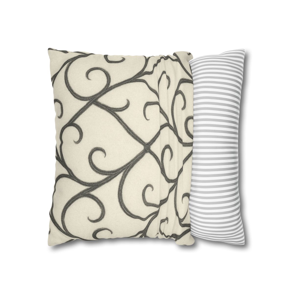 Vine Lattice Outline personalized pillow covers