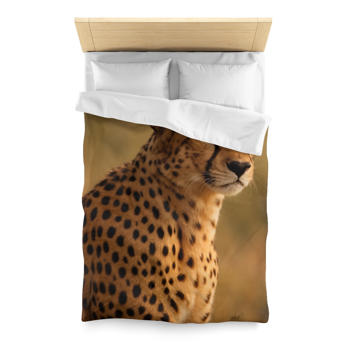 Amber Gaze Cheetah warm winter duvets