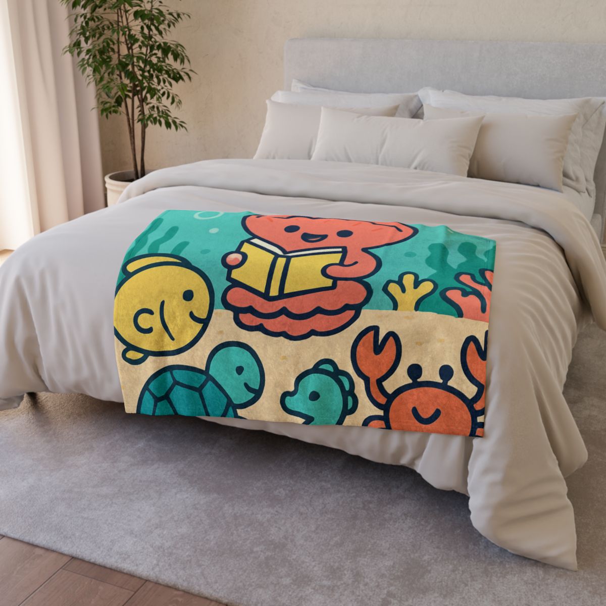 Bubble Reef Class decorative home blankets