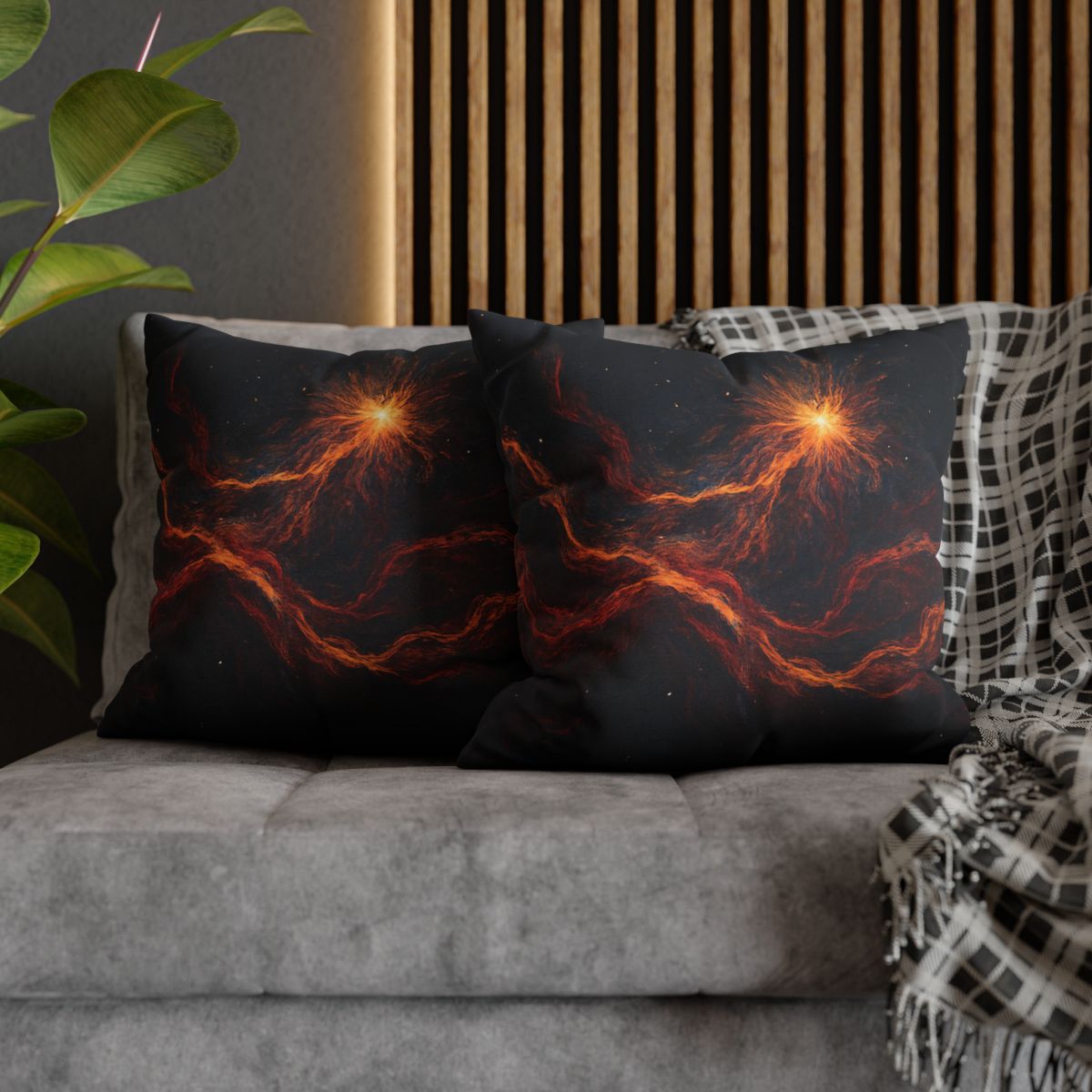 Ember Filament Bloom unique gift pillow cases