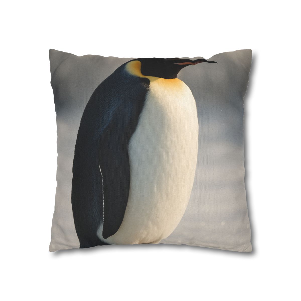 Aurora Drift Emperor Penguin custom pillow cases