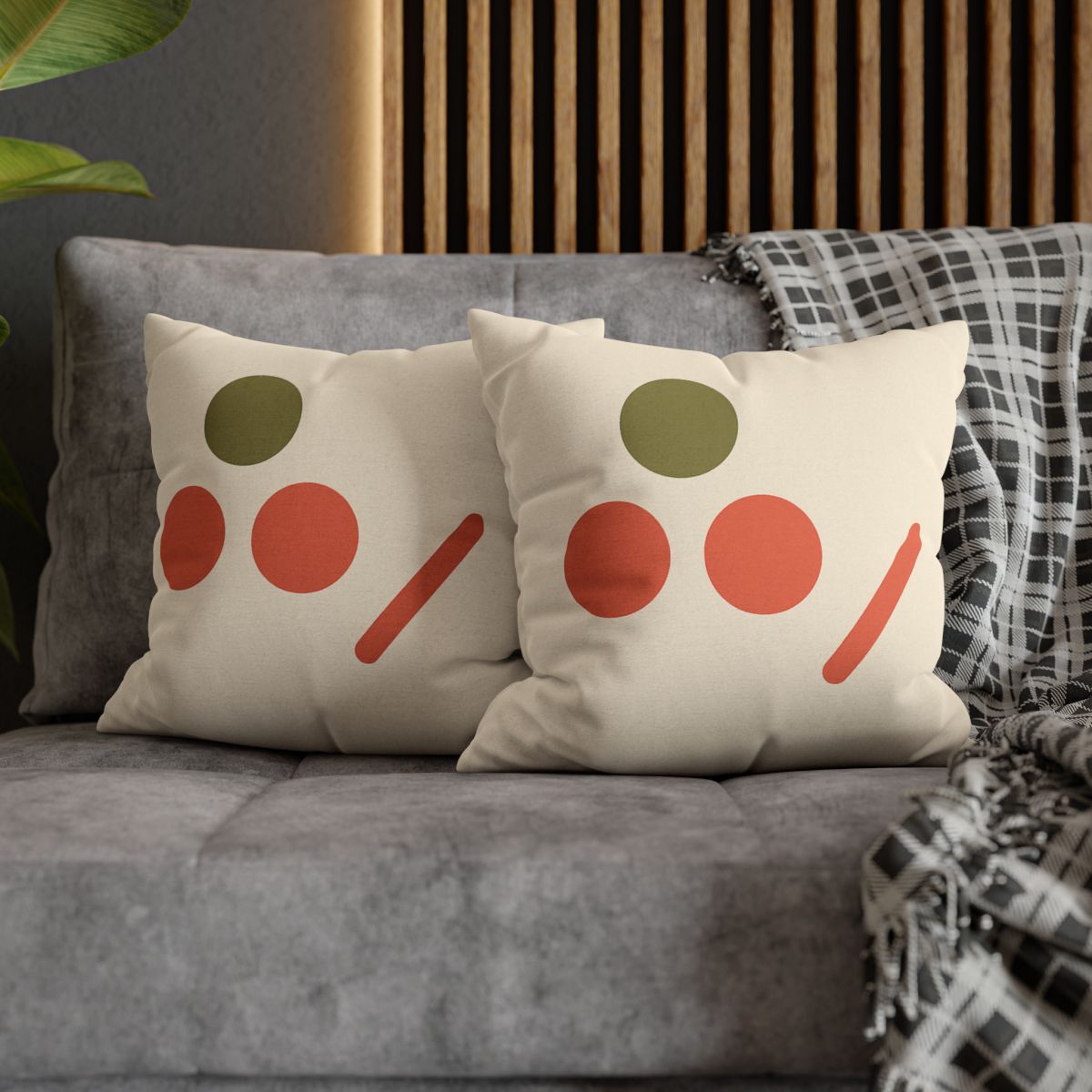 Three Point Triangle Rhythm custom pillow cases