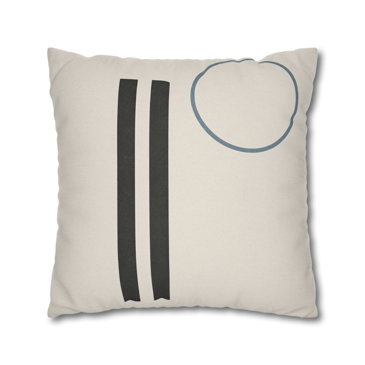 Split Column And Floating Ring designer print pillow cases