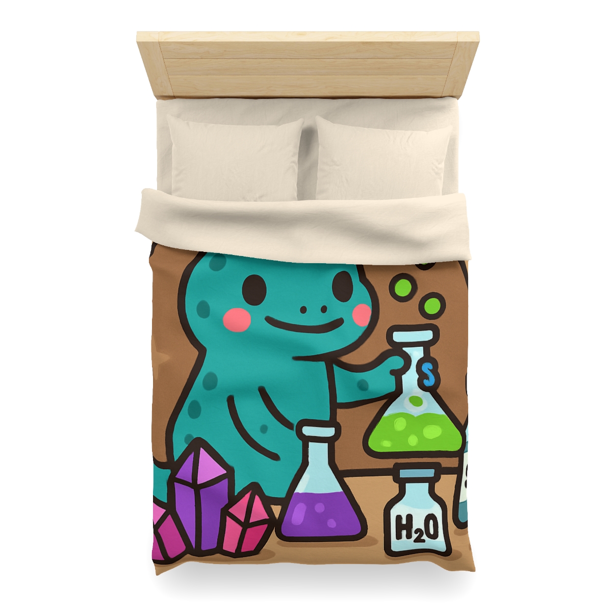 Crystal Cave Salamander Science Lab duvets for gifts