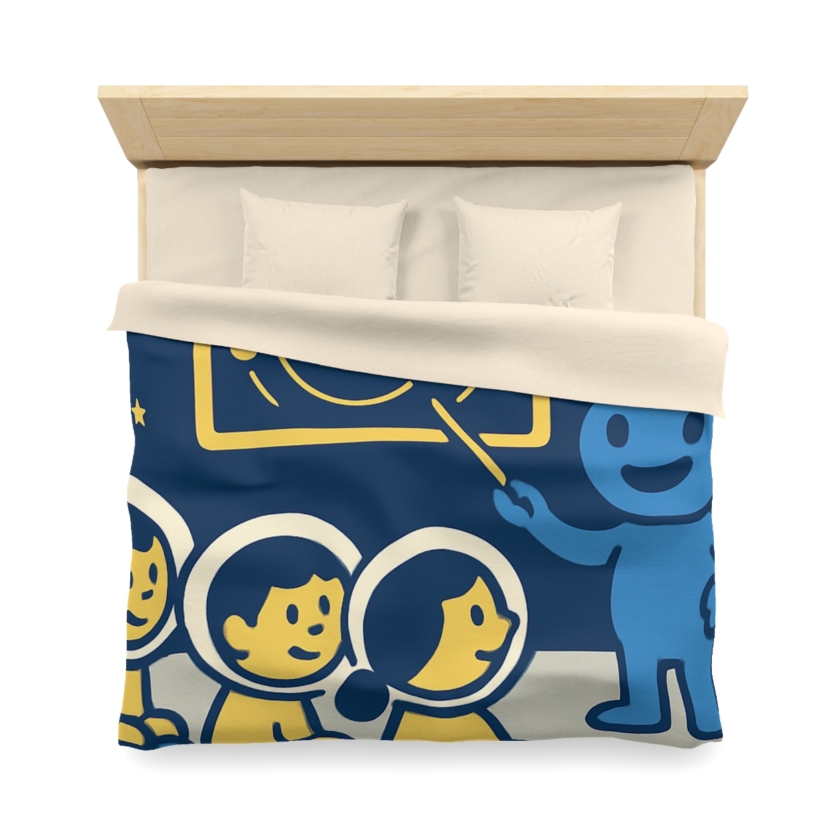 Celestial Classroom On The Moon duvets for gifts