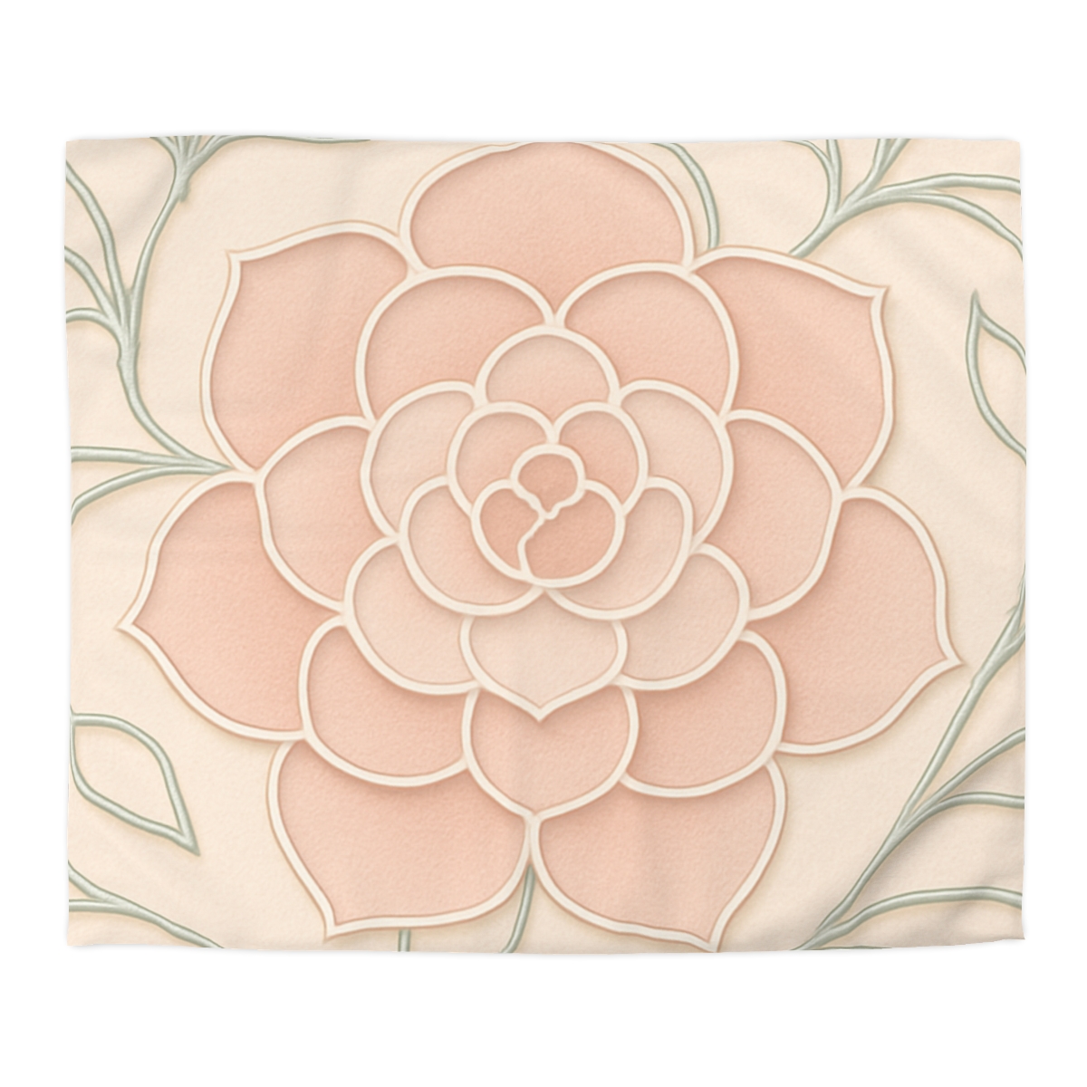 Petal Circuit Lace soft comforter duvets