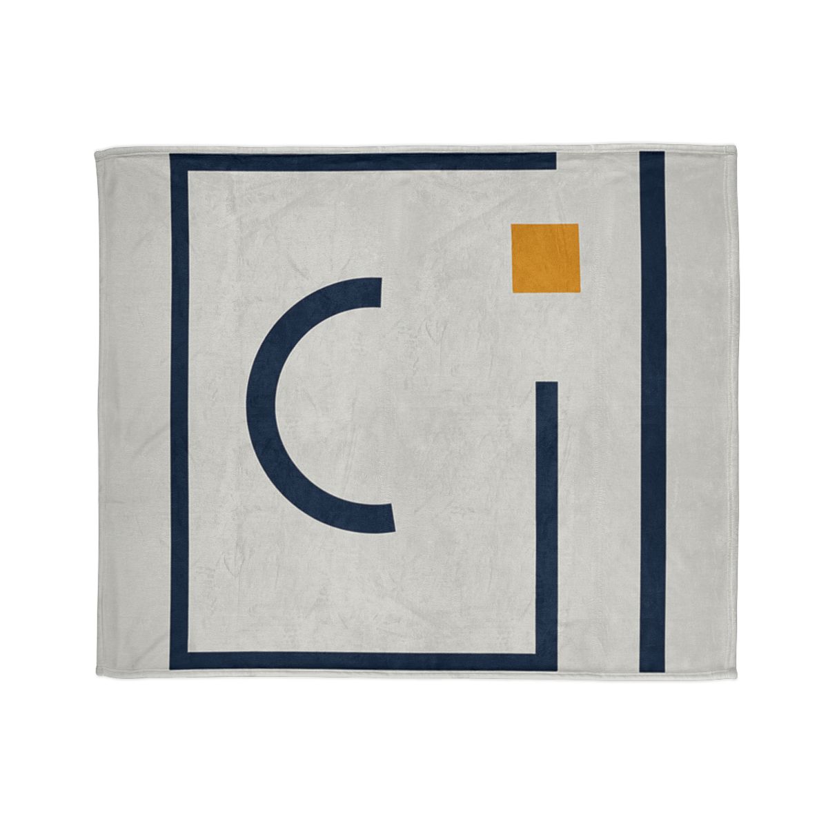 Broken Frame With Floating Arc custom blankets