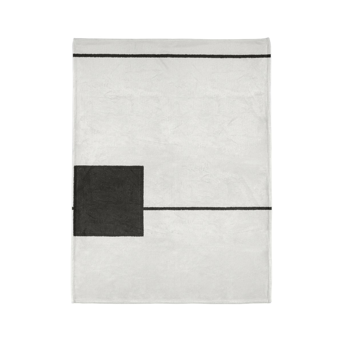 Offset Frame And Inner Square Pause stylish throw blankets