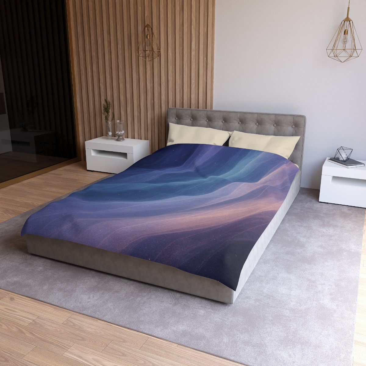 Prismatic Ion Veil Tapestry duvets for gifts