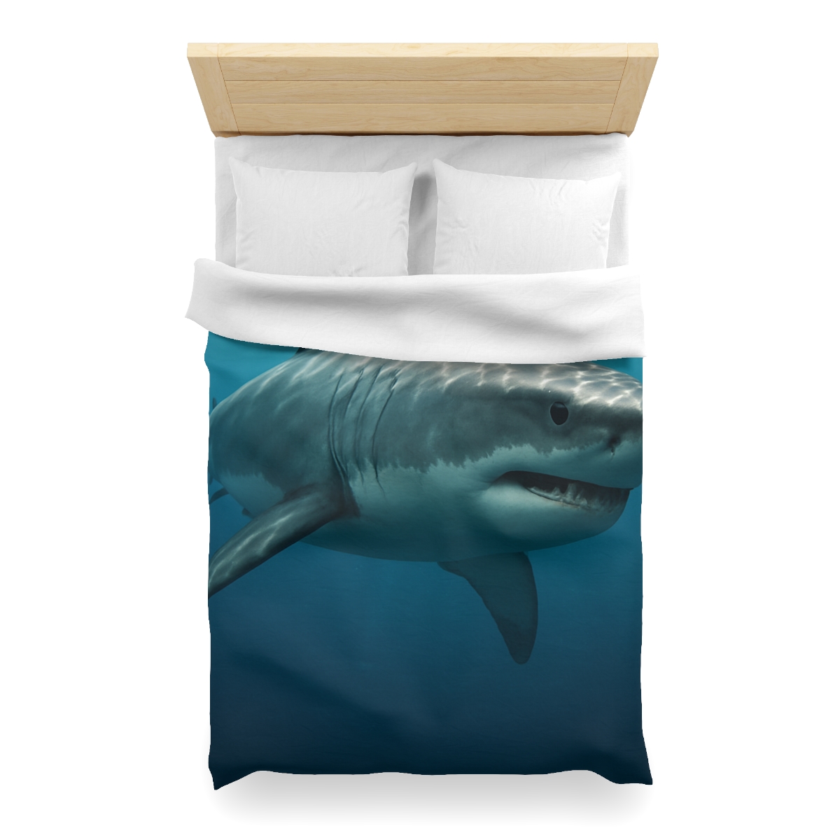 Silent Hunter Great White Shark trendy bedroom duvets