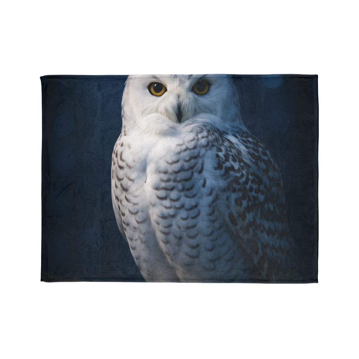 Midnight Watch Snowy Owl warm winter blankets