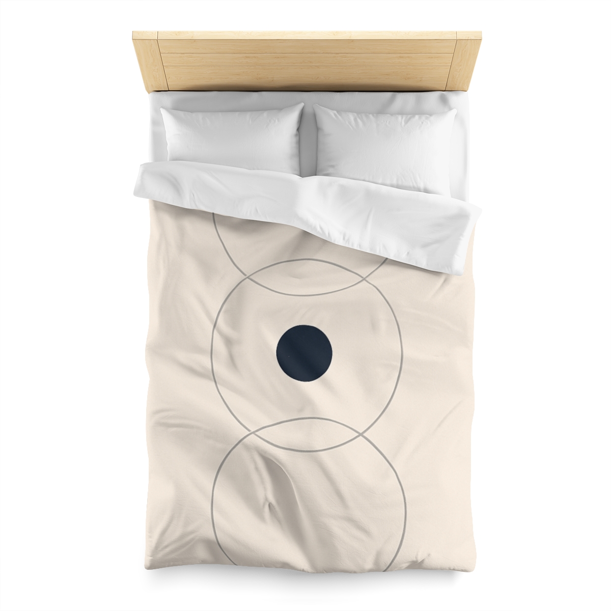 Stacked Rings With Silent Gap duvets for gifts