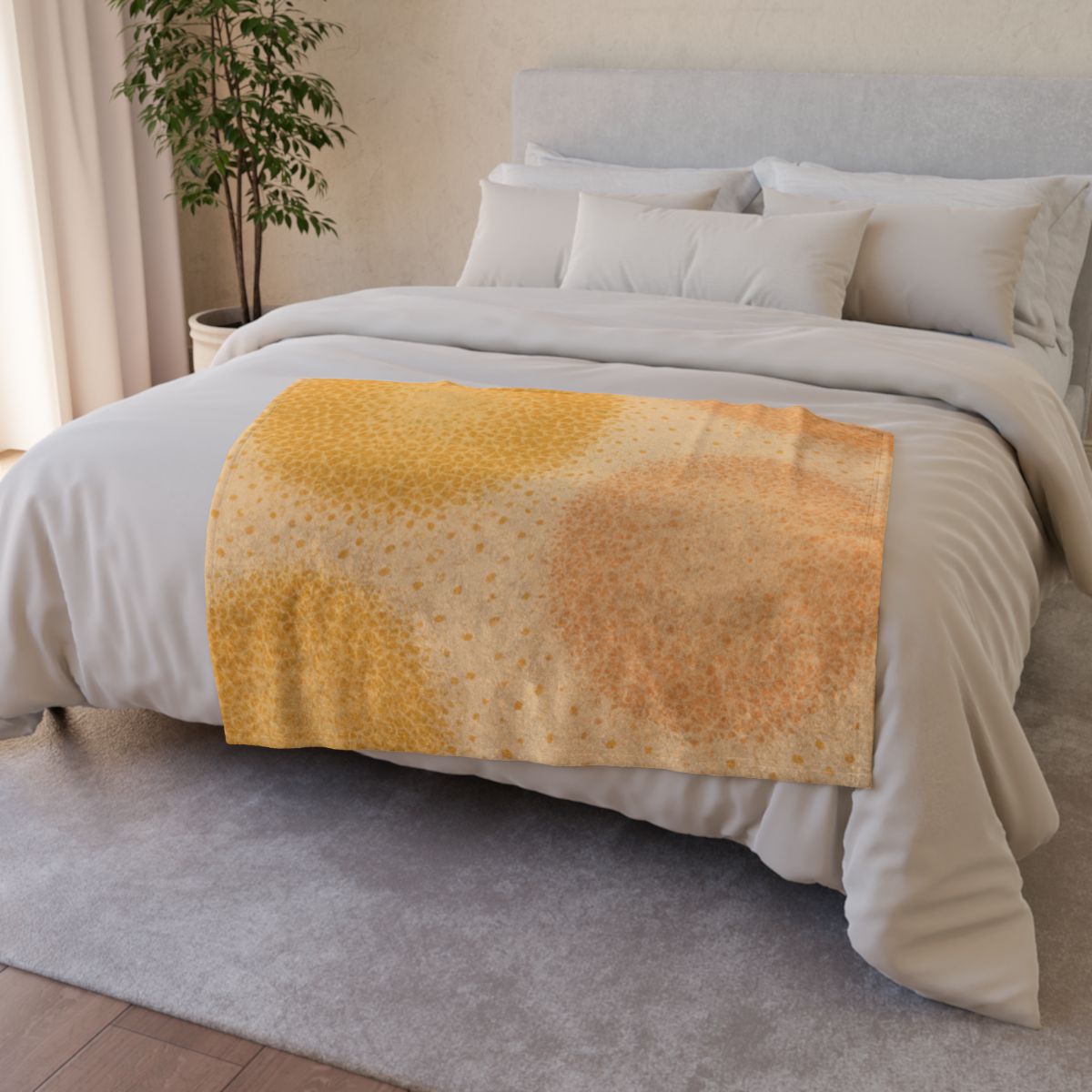 Seed Cluster Halo personalized cozy blankets