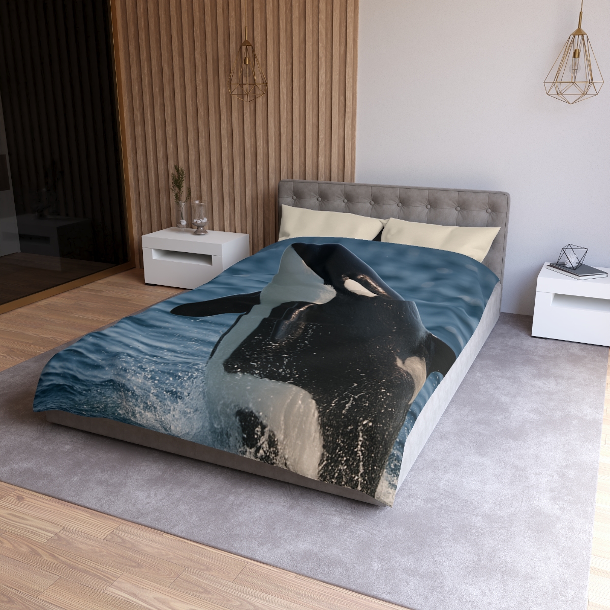 Tidal Monarch Orca warm winter duvets