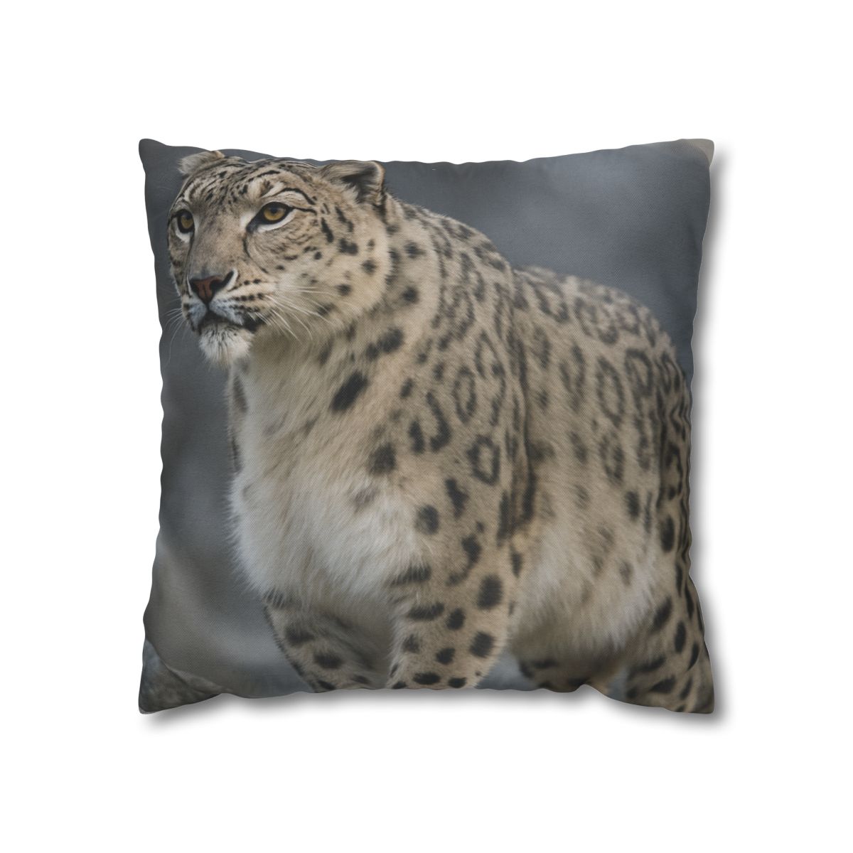 Snow Leopard Silent Summit trendy patterned pillow cases