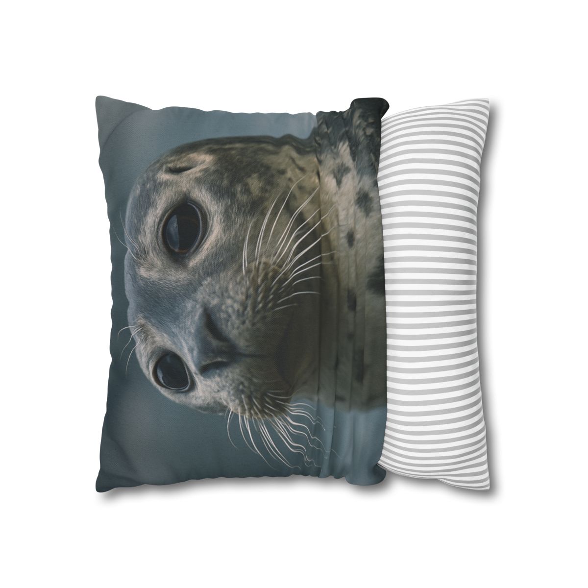 Harbor Seal Serene Gaze trendy patterned pillow cases
