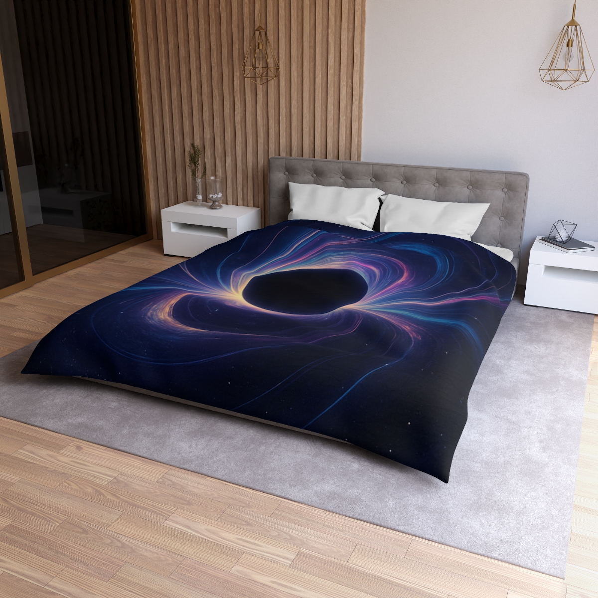 Prismatic Lensing Bloom soft comforter duvets