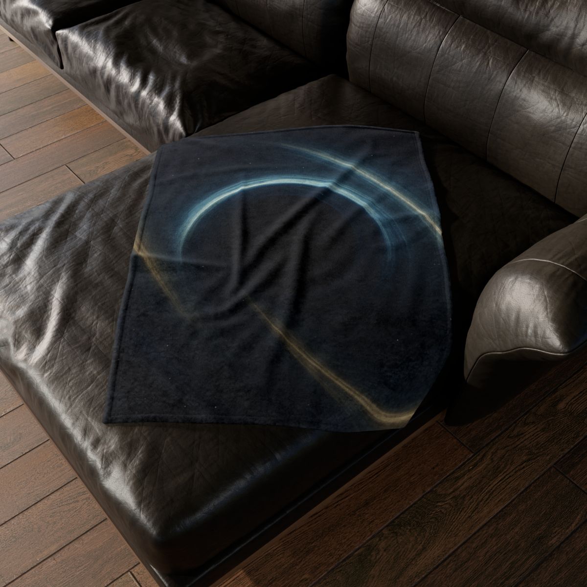 Gravitational Lens Mirage personalized cozy blankets