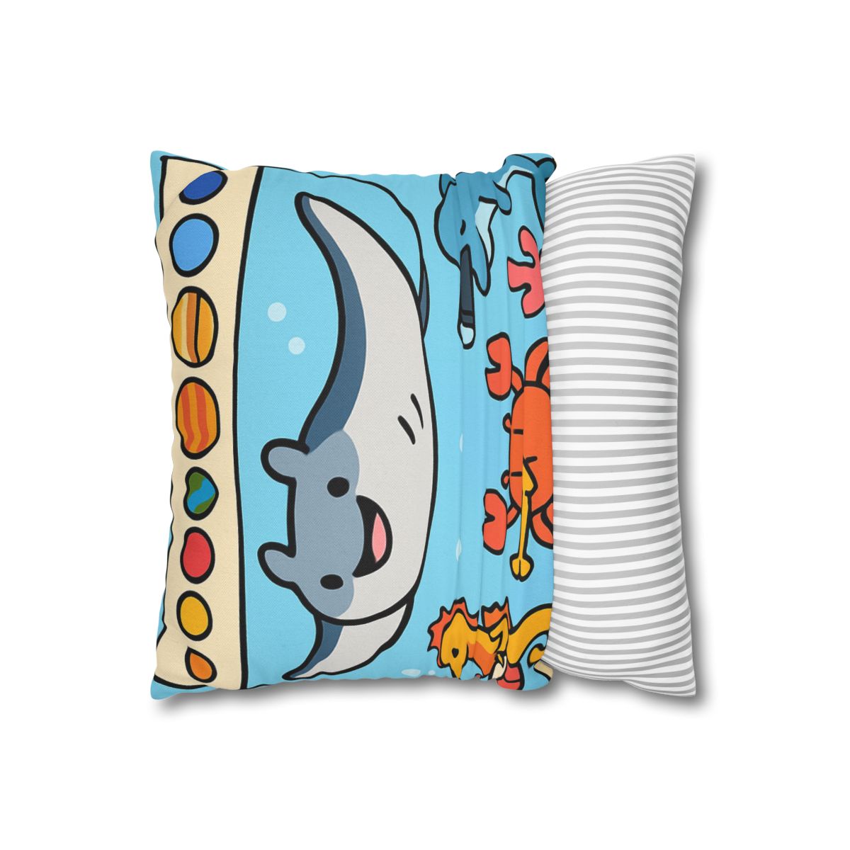 Rainbow Reef Planet Parade custom pillow cases