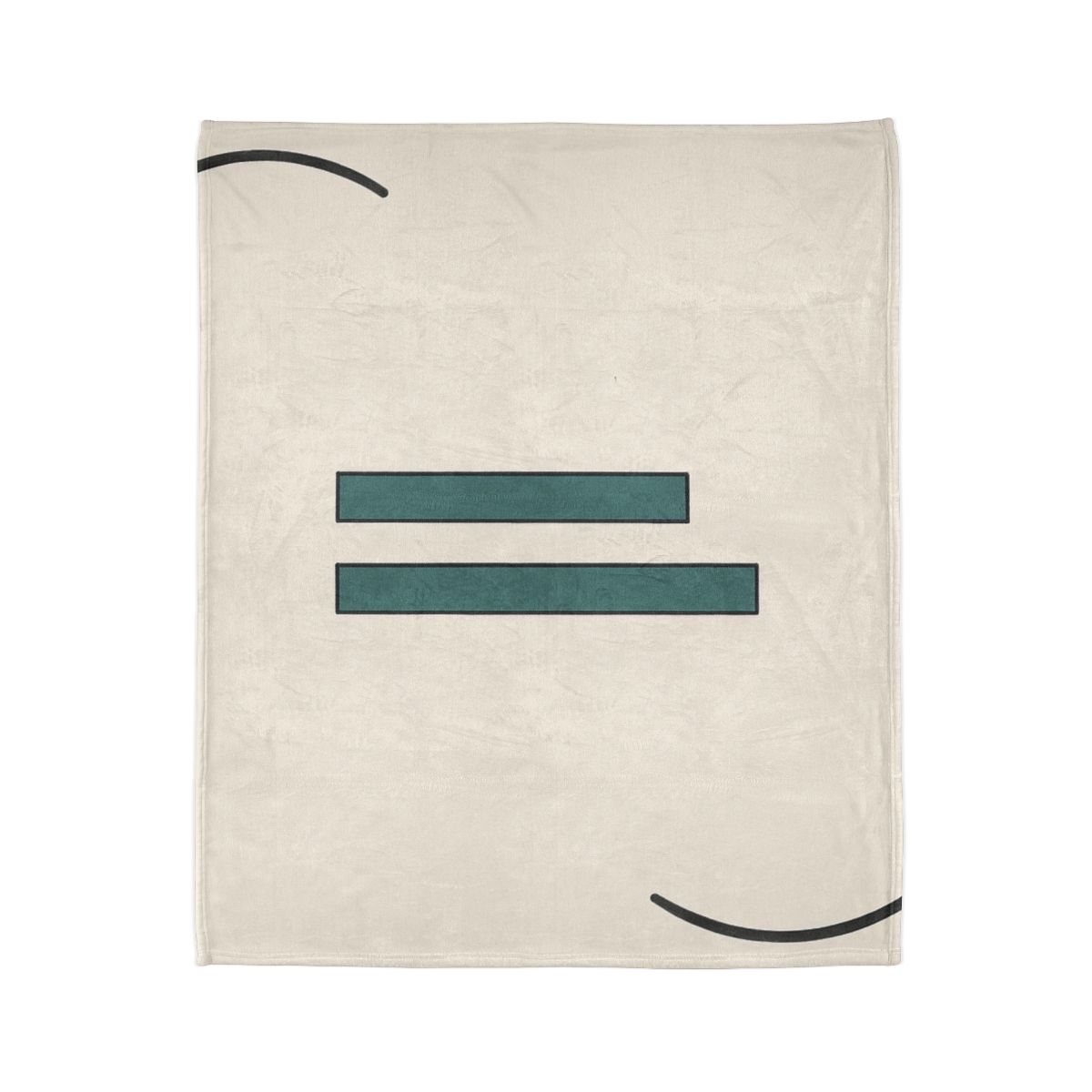 Offset Arc And Bar Dialogue stylish throw blankets