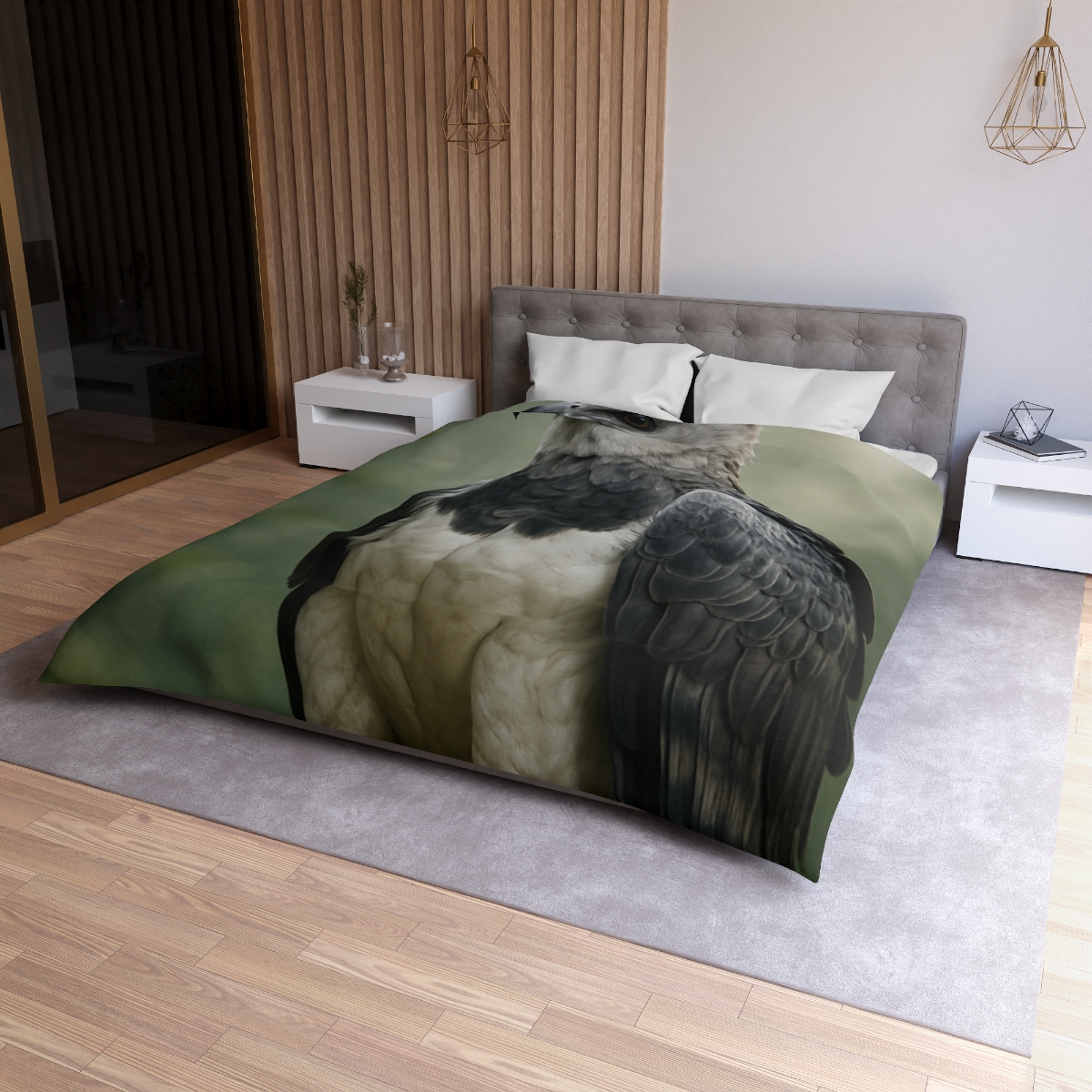 Stormlight Sentinel Harpy Eagle unique patterned duvets