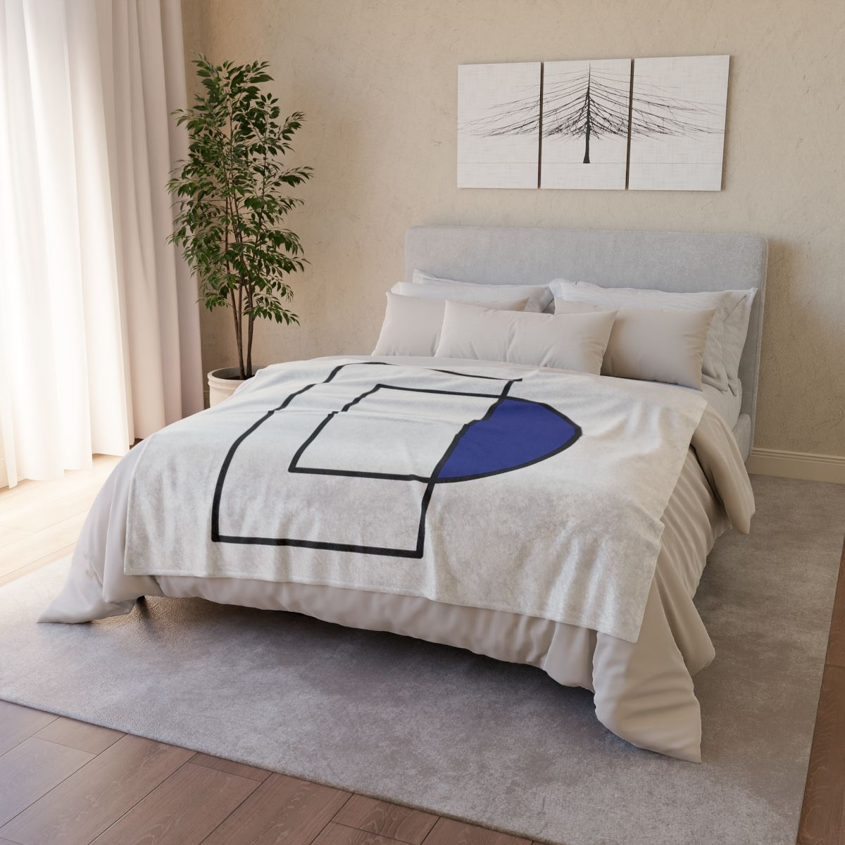 Eclipse Window Duo decorative home blankets