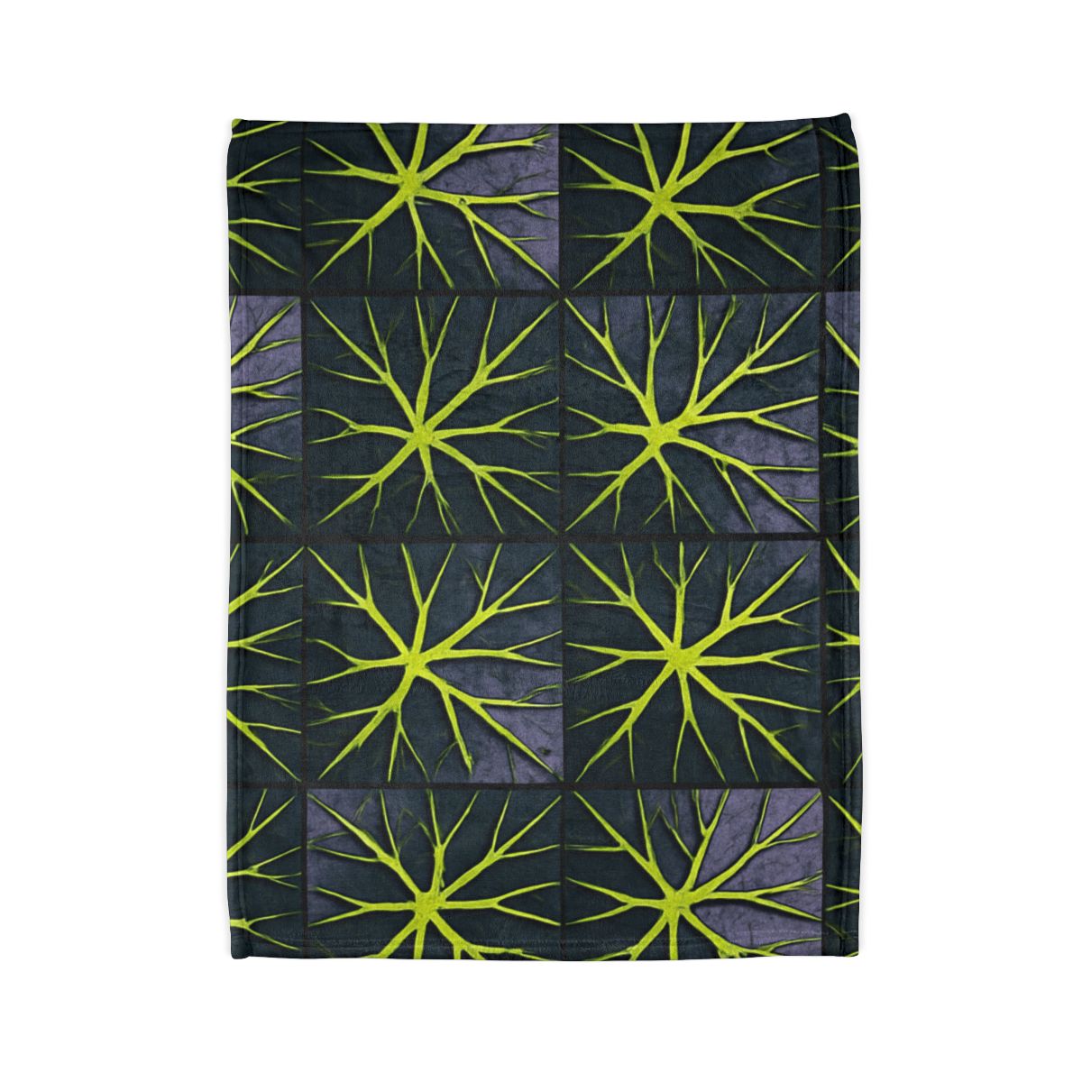 Venation Starburst Mosaic trendy patterned blankets