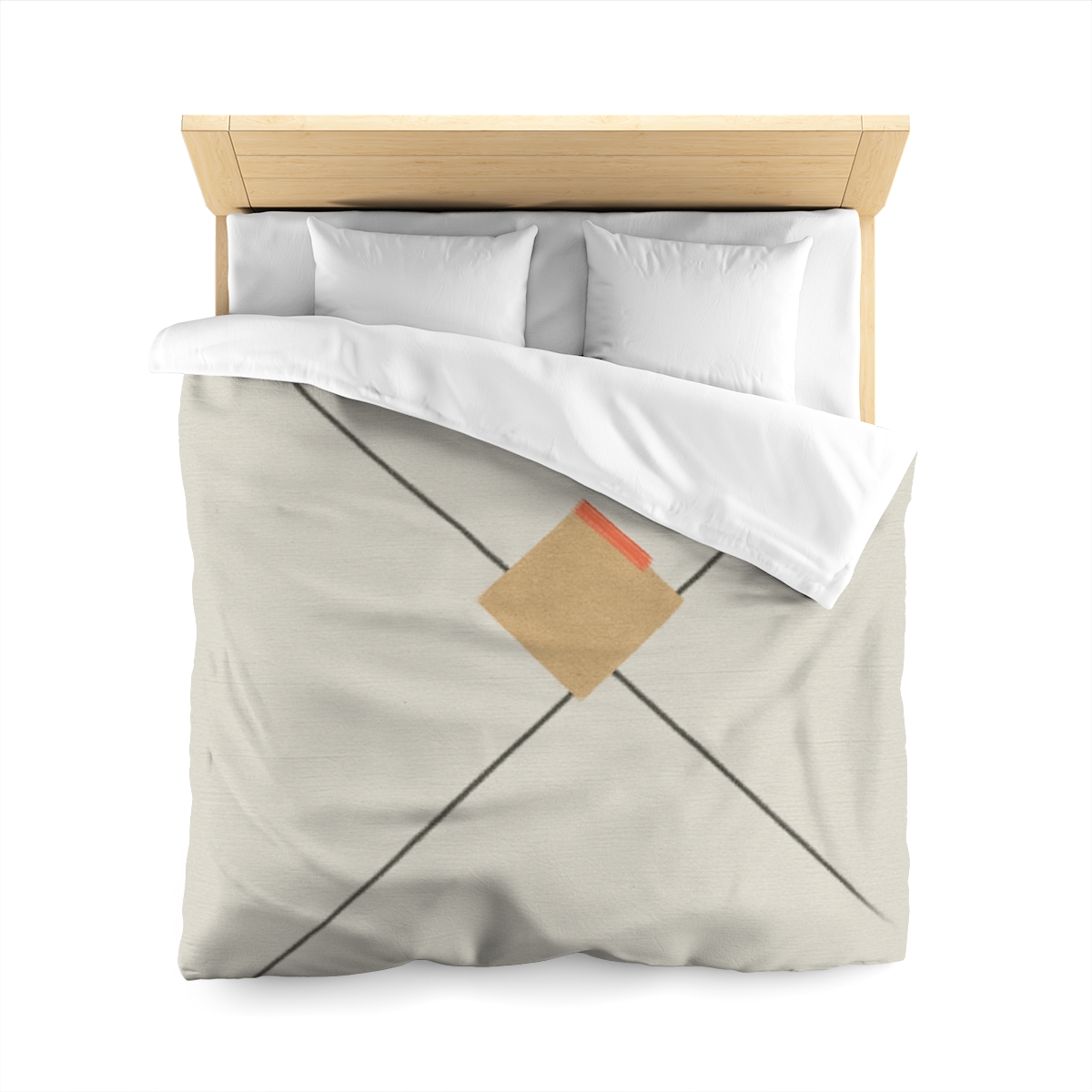 Diagonal Pair And Resting Square trendy bedroom duvets