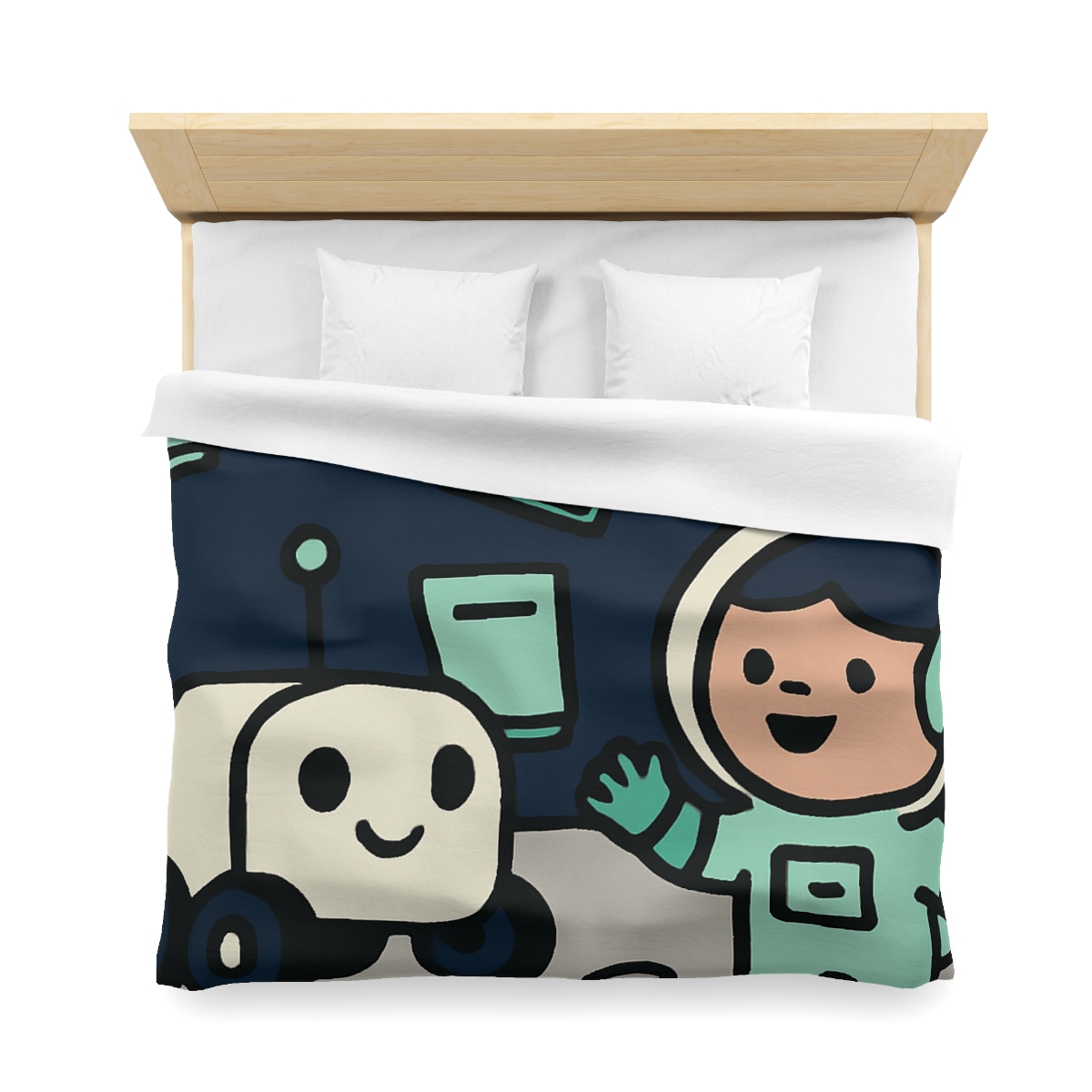 The Moonlit Library Rover warm winter duvets