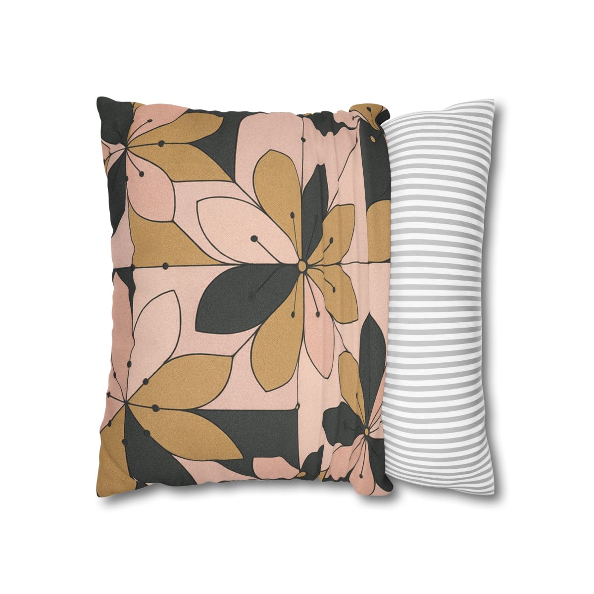 Petal Circuit Mosaic designer print pillow cases