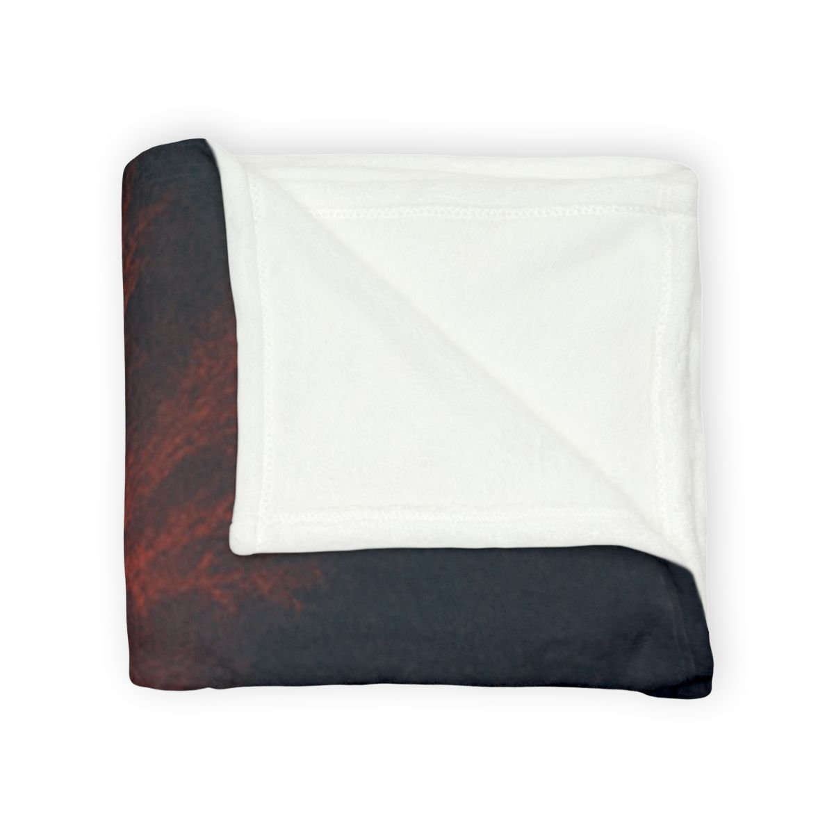 Fractal Nebula Tidal Bloom stylish throw blankets