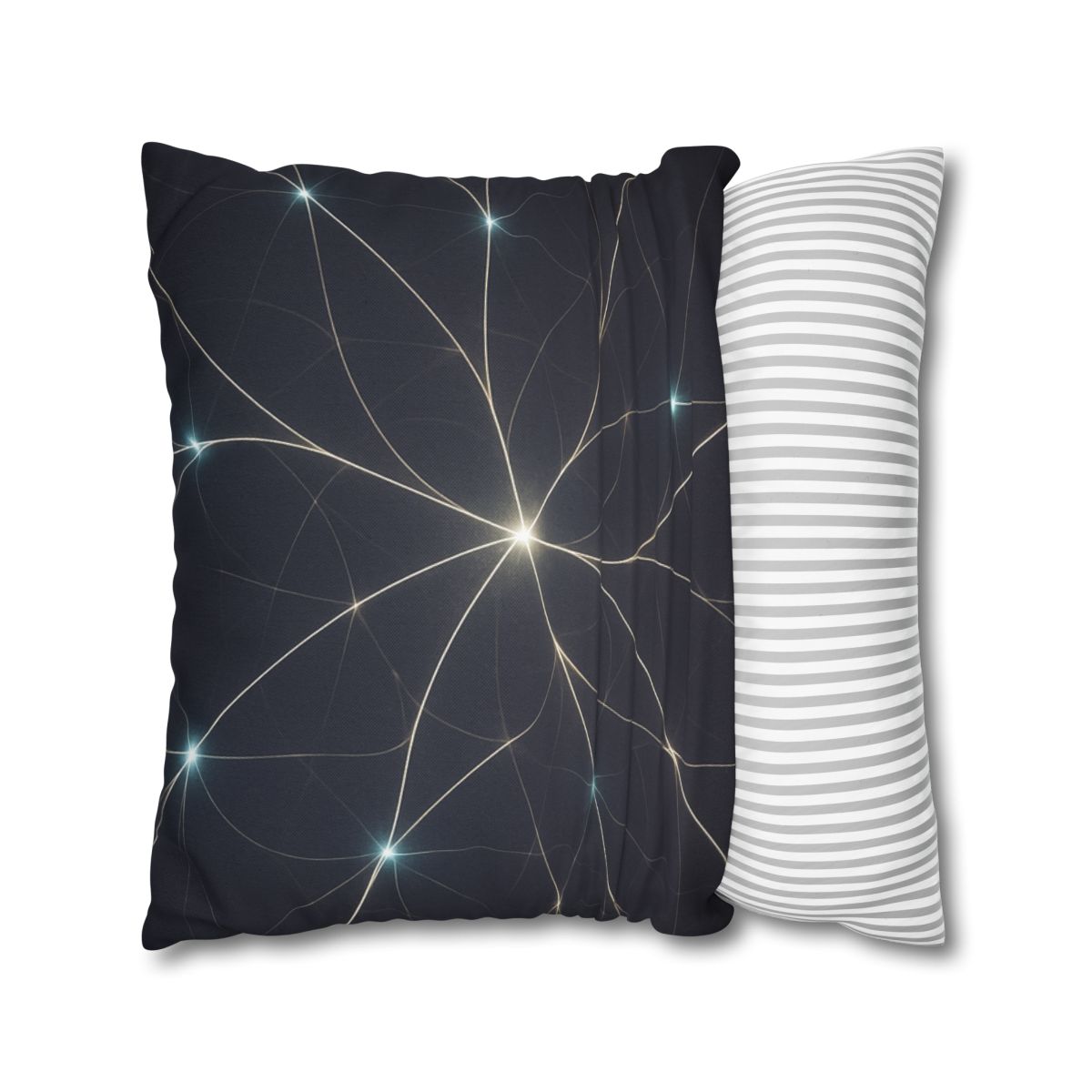 Quantum Dust Lattice designer print pillow cases