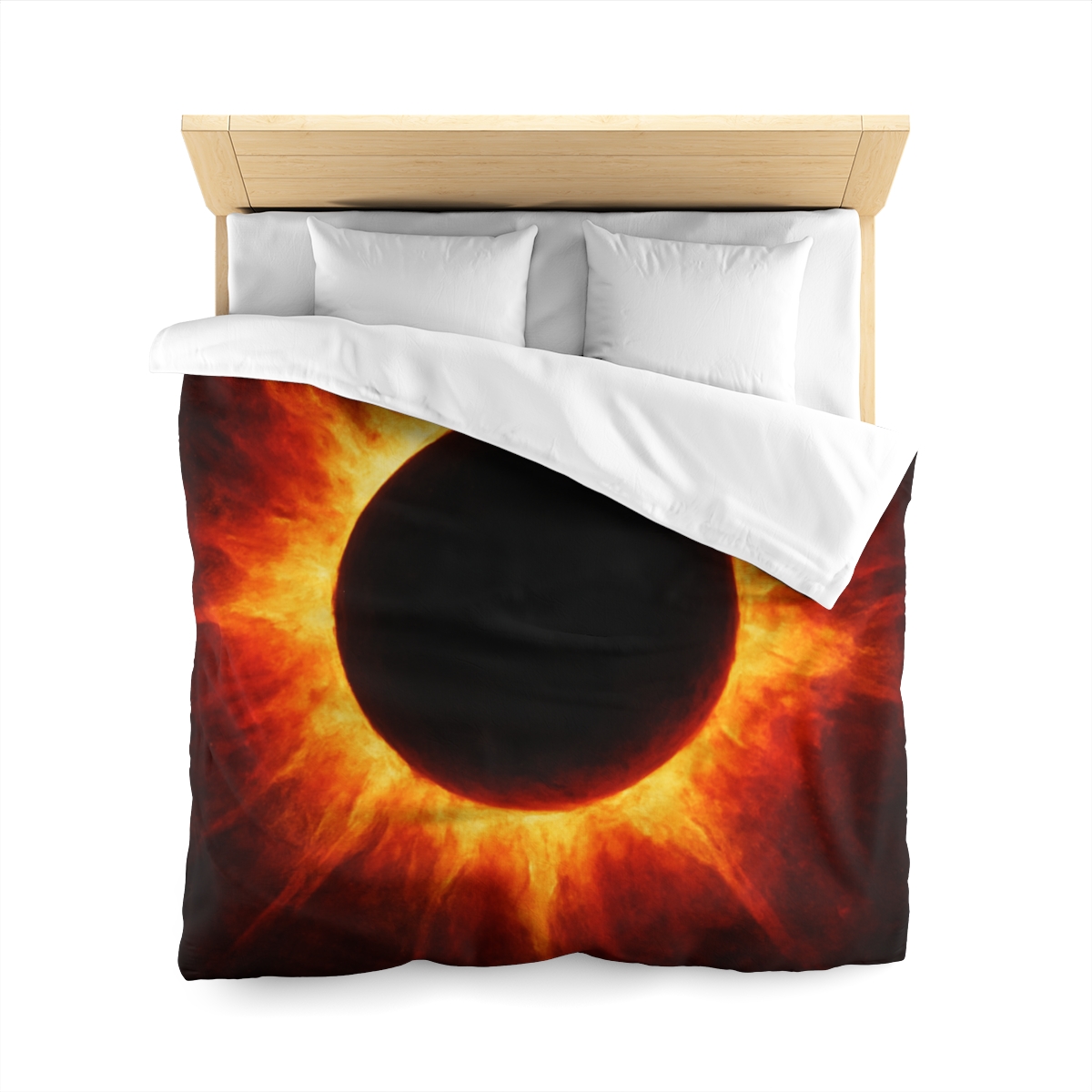 Eclipsed Ember Bloom soft comforter duvets