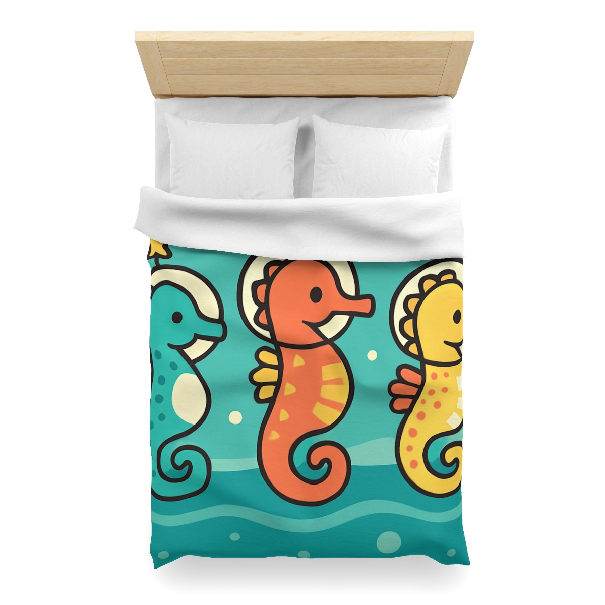 Starship Seahorse Parade trendy bedroom duvets