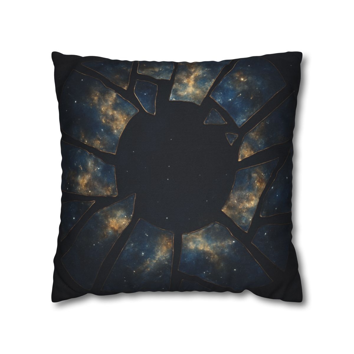 Starlit Fracture Mosaic designer print pillow cases