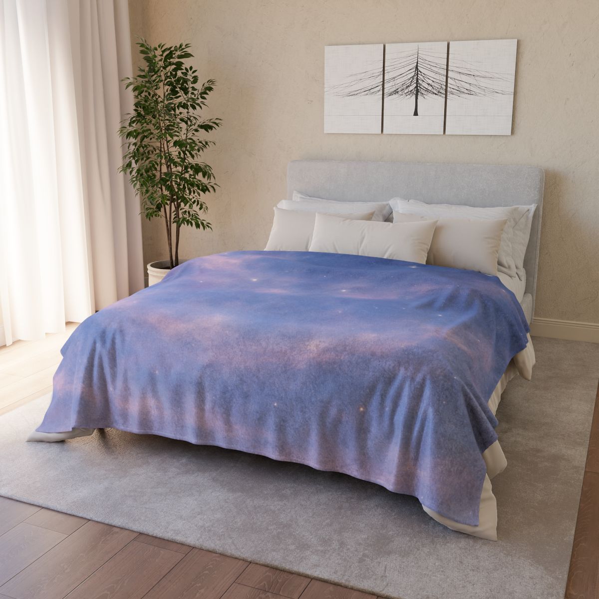Photon Mist Serenade soft fleece blankets