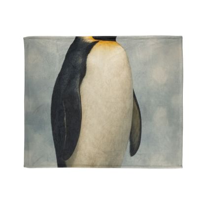 Frost Hush Emperor Penguin trendy patterned blankets
