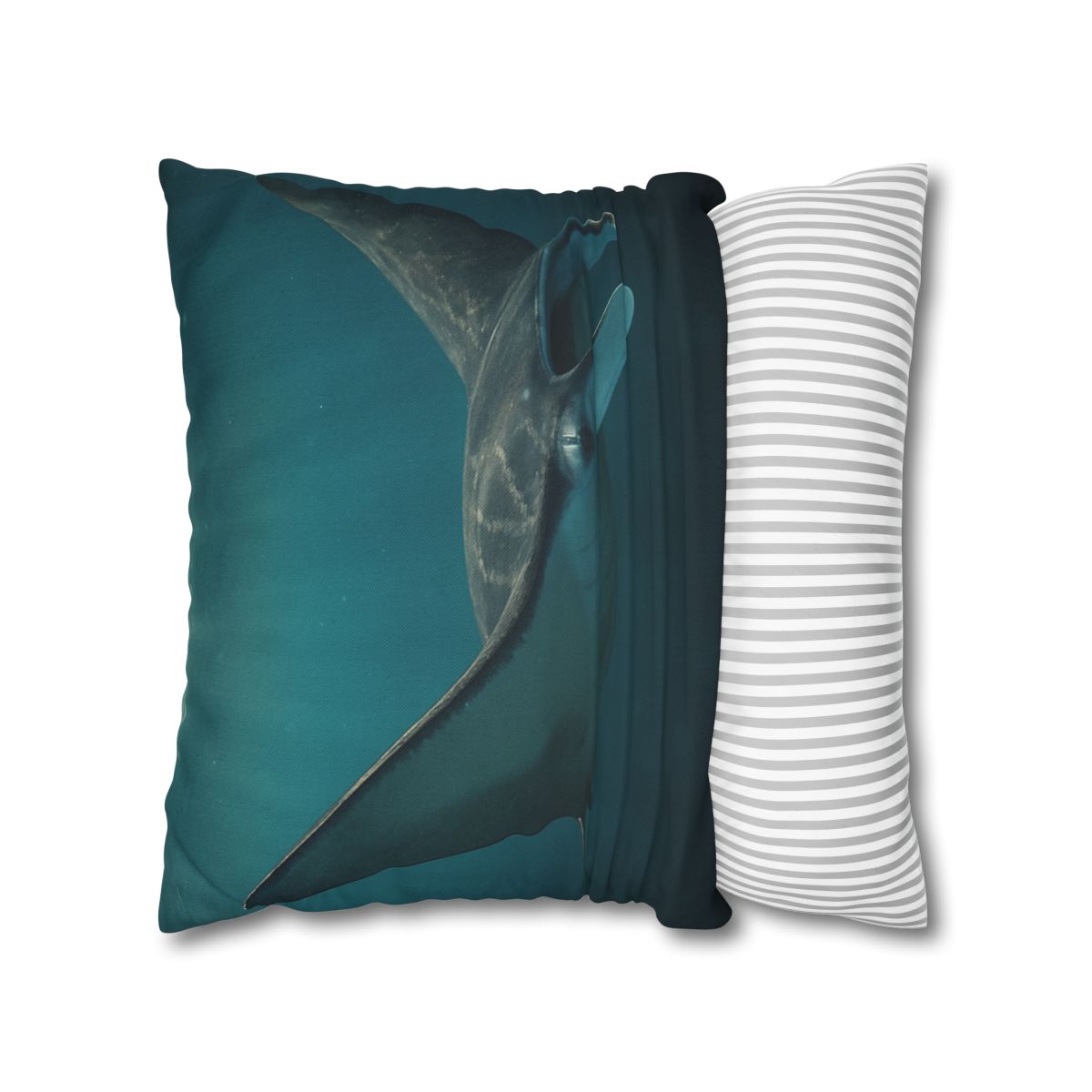 Starlit Drift Manta Ray designer print pillow cases