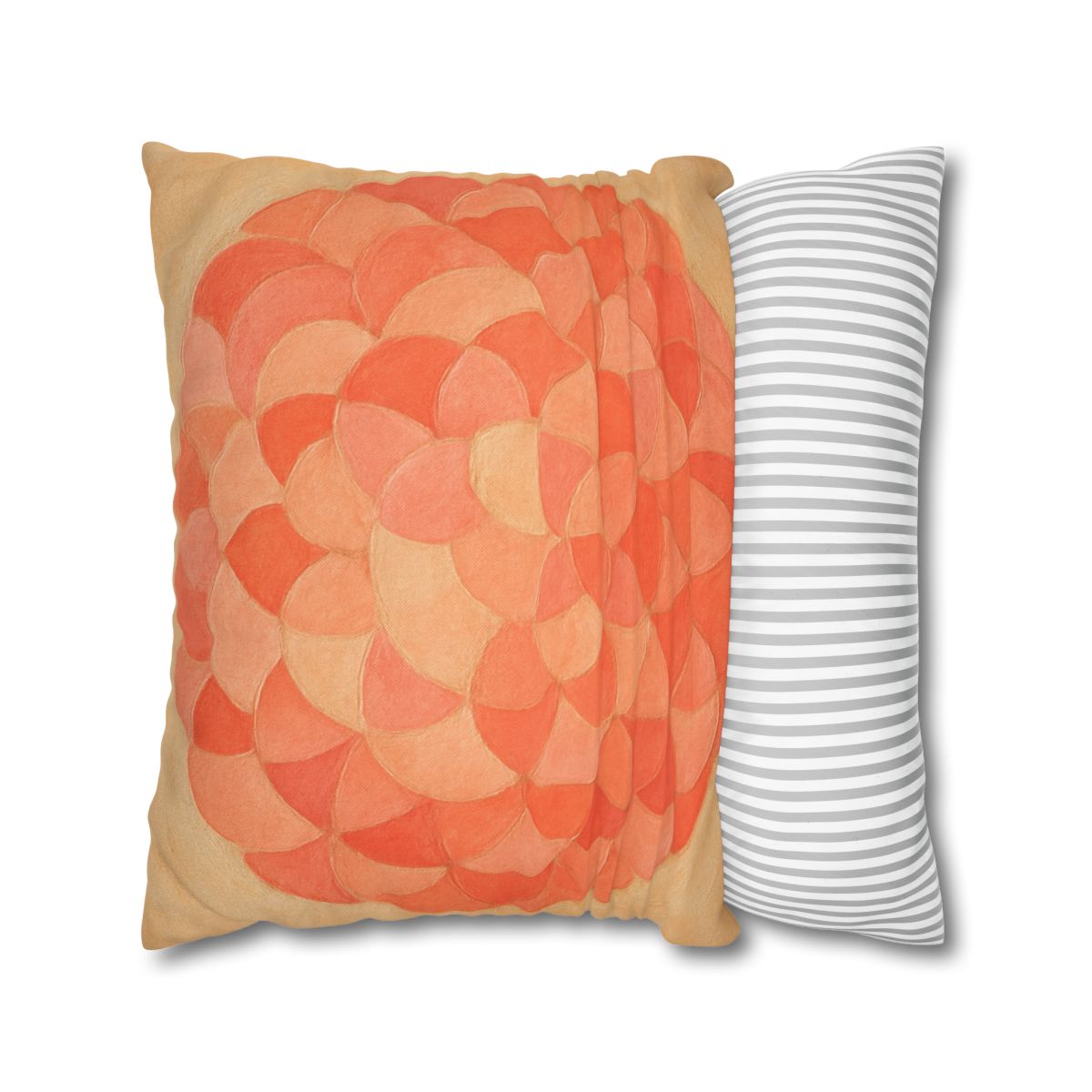 Petal Mosaic Halo custom pillow cases
