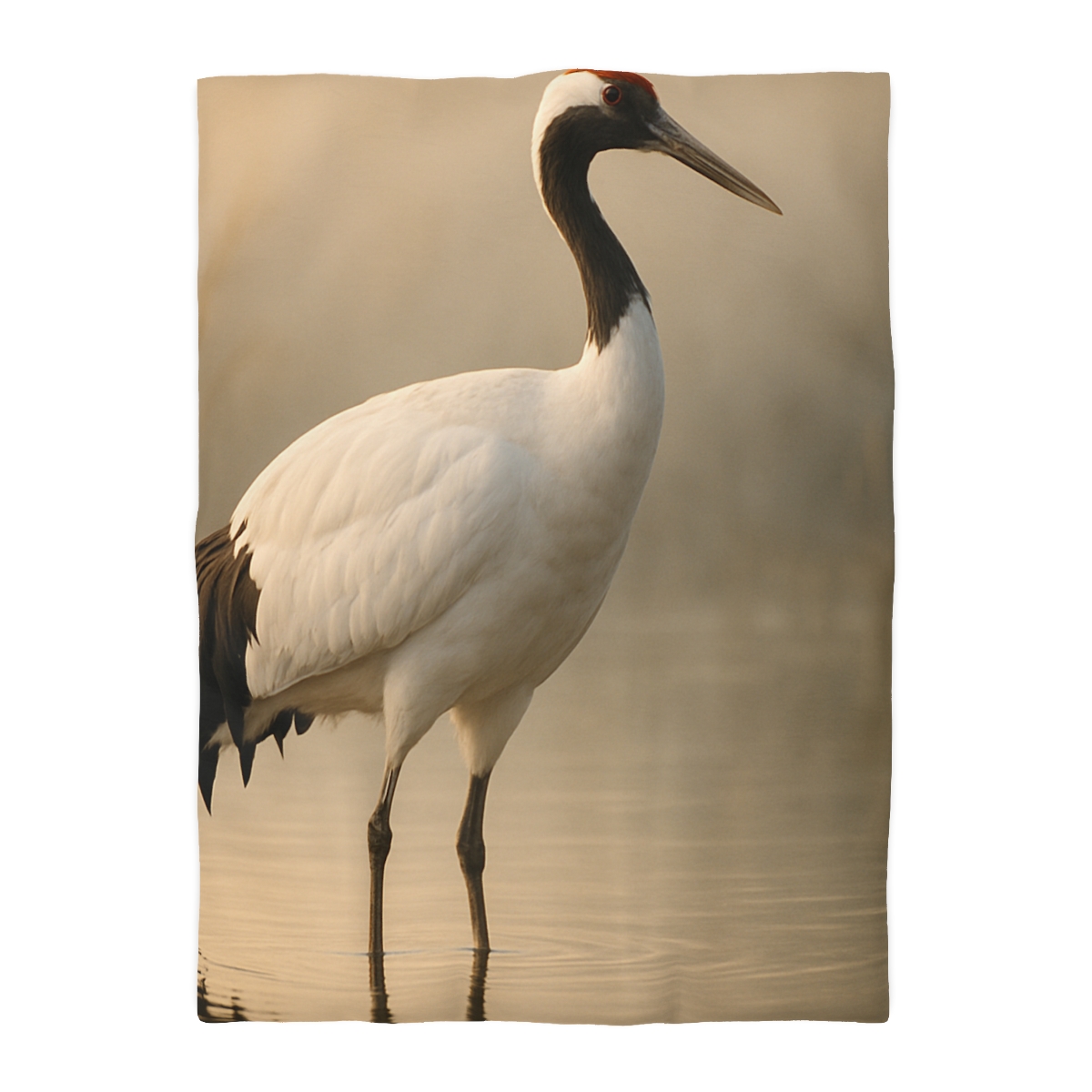 Dawn Balance Red Crowned Crane duvets for gifts