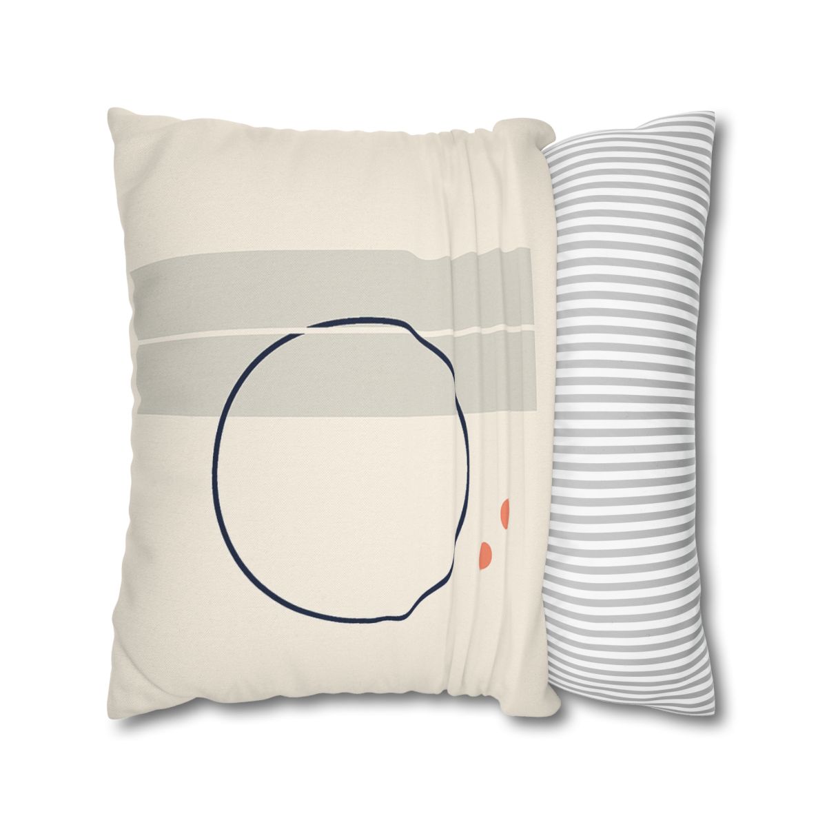 Quiet Orbit With Split Panel trendy patterned pillow cases