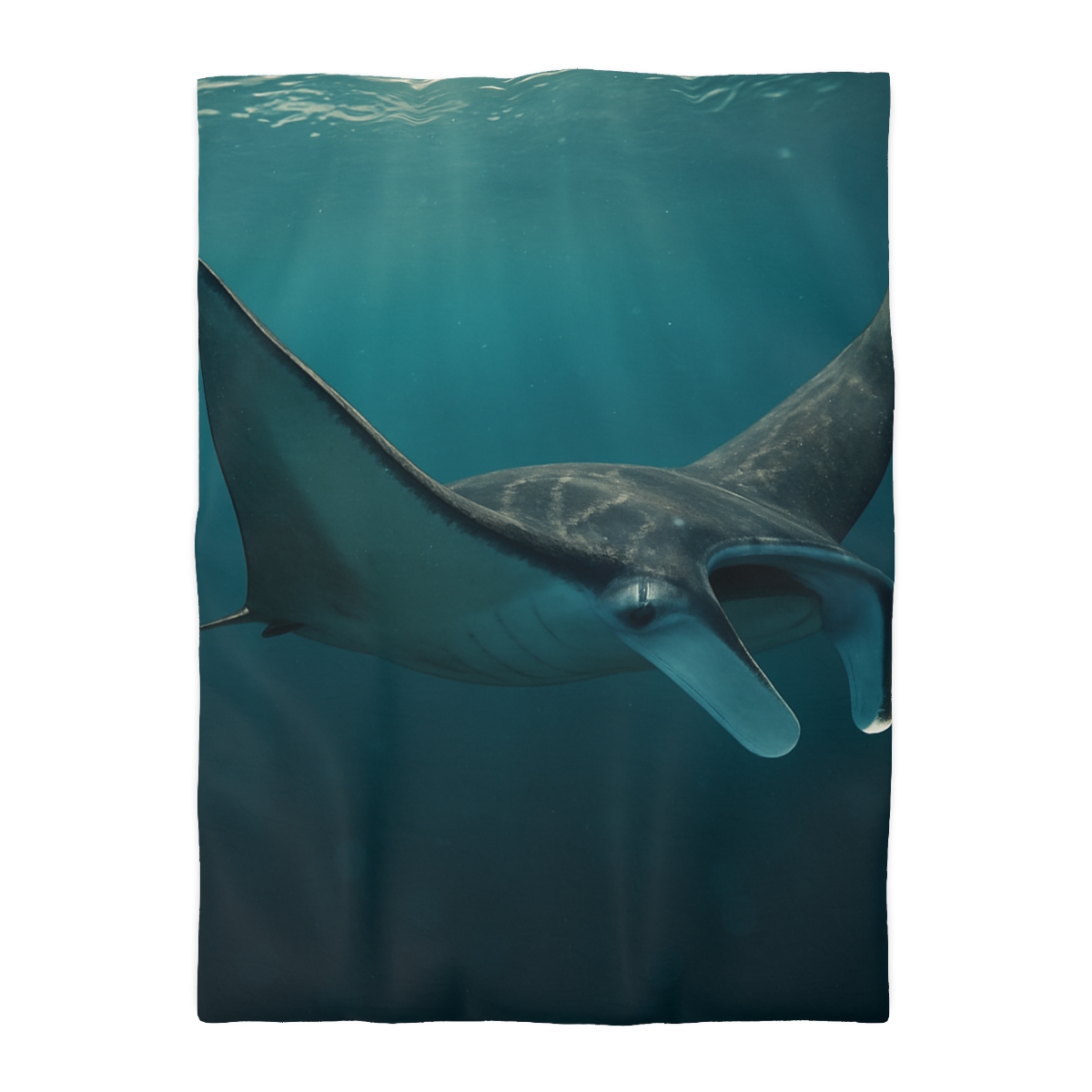 Starlit Drift Manta Ray custom duvets
