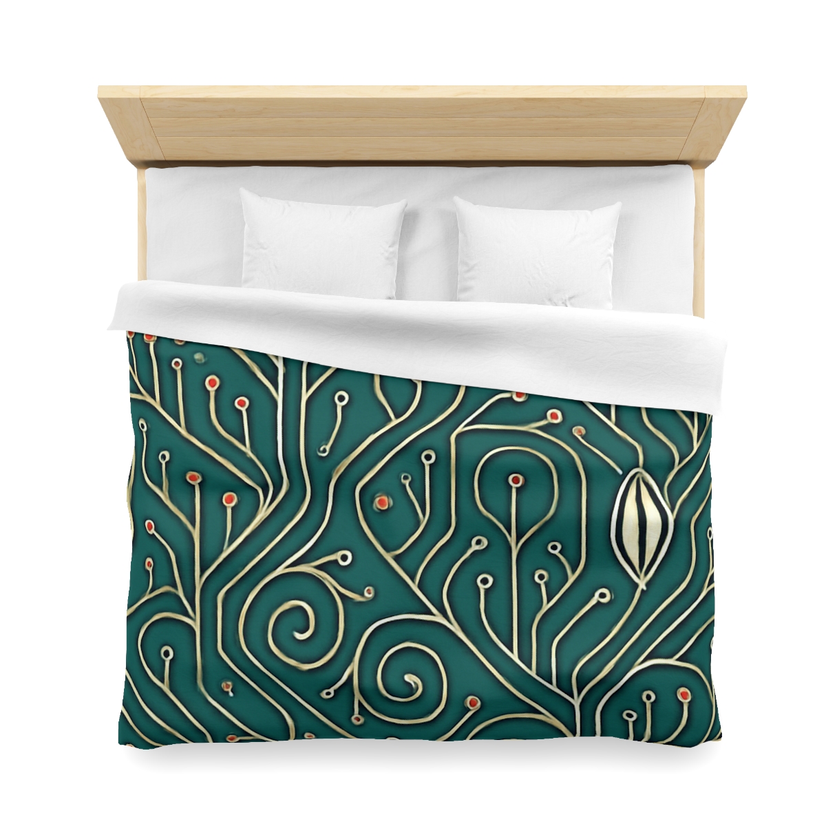 Vine Circuit Filigree duvets for gifts