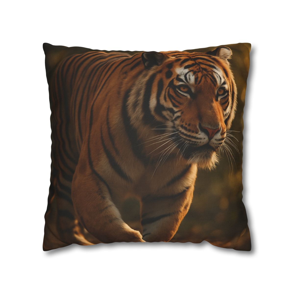 Forest Stalker Bengal Tiger soft cotton pillow cases