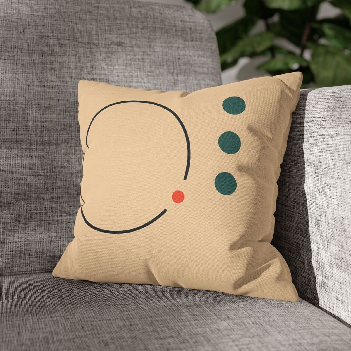 Broken Ring With Offset Triplet custom pillow cases